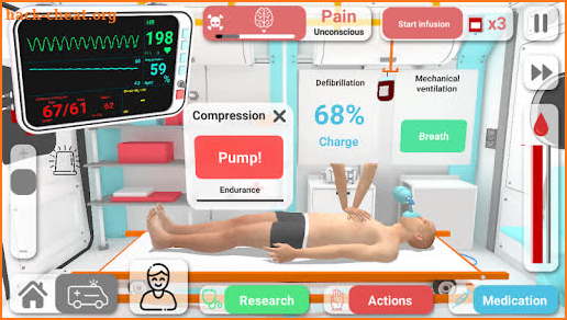 Reanimation inc: 3D Medical Emergency Simulator screenshot