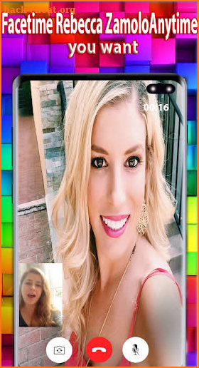 Rebecca Zamolo Call Fake - Call Video screenshot