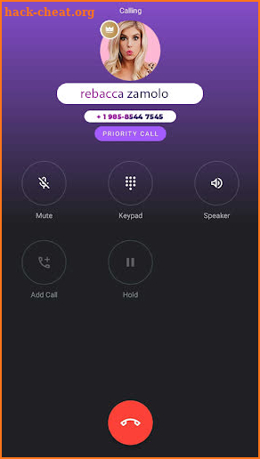 rebecca zamolo Call Me - Fake Video Call real screenshot