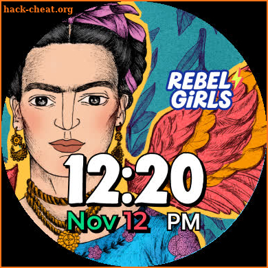 Rebel Girls Watch Faces screenshot