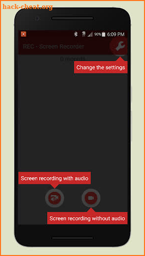 REC - Screen Recorder. UHD, FHD, HD, on/off audio screenshot