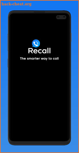 Recall: Auto Call Scheduler & Contact List Manager screenshot