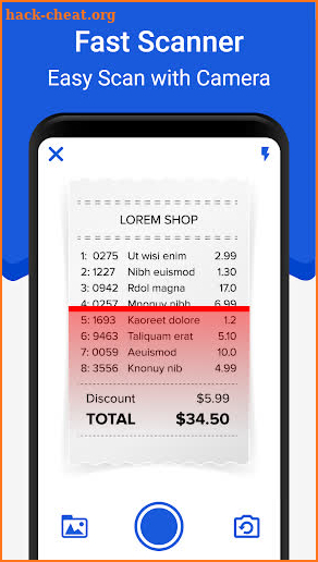 Receipt Scanner & Organizer screenshot
