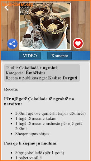 Receta Gatimi - Video+Tekst screenshot
