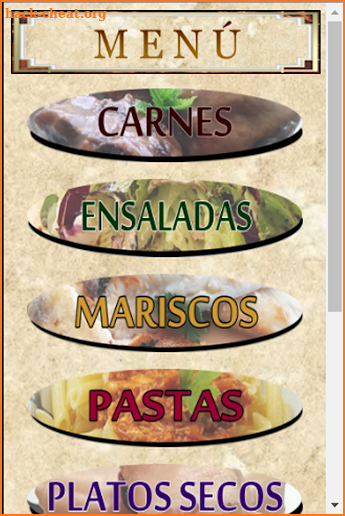 Recetas Cocina Española screenshot
