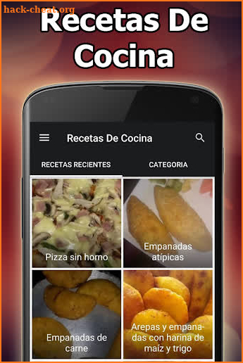 Recetas De Cocina Caseras Rápidas Y Fáciles screenshot
