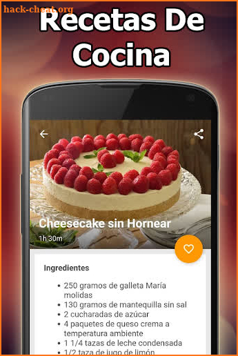 Recetas De Cocina Caseras Rápidas Y Fáciles screenshot