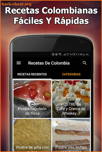 Recetas De Cocina Colombianas Rápidas Y Fáciles screenshot