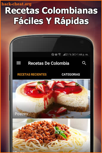 Recetas De Cocina Colombianas Rápidas Y Fáciles screenshot