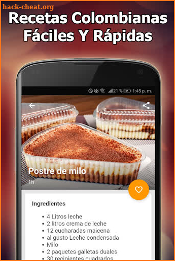 Recetas De Cocina Colombianas Rápidas Y Fáciles screenshot