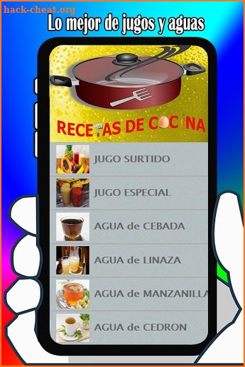 Recetas de cocina Peruana screenshot