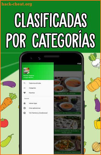 🥑 Recetas Veganas - Recetas de Cocina Fáciles screenshot