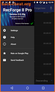 RecForge II Pro - Audio Recorder screenshot