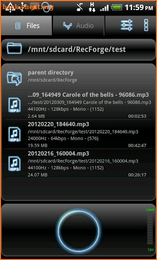 RecForge Pro - Audio Recorder screenshot