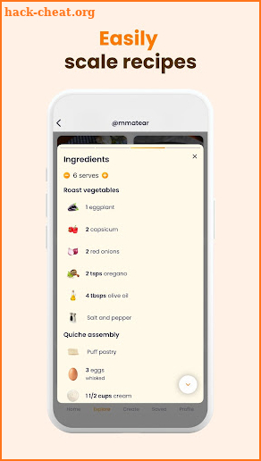ReciMe: Easy & Tasty Recipes screenshot