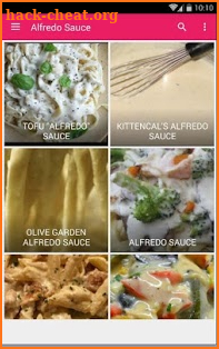 Recipe Alfredo Sauce 30+ screenshot