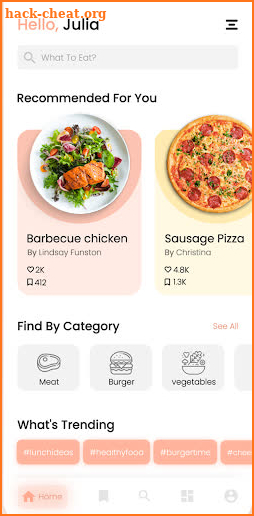Recipe Food List screenshot