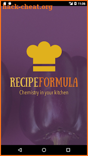 Recipe Formula screenshot
