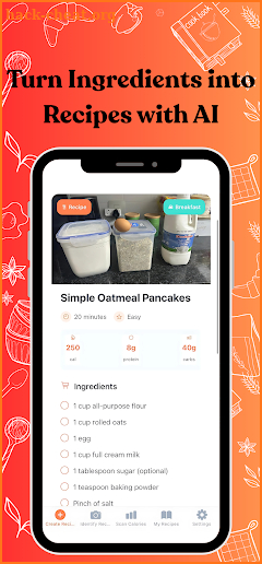 Recipe Lens screenshot
