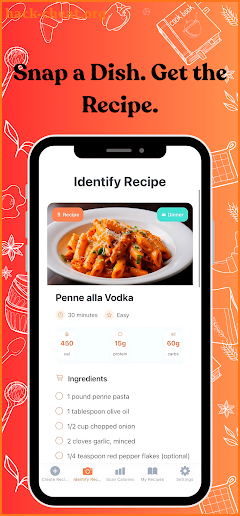 Recipe Lens screenshot
