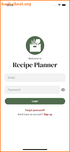 Recipe Planner screenshot