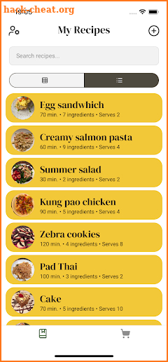 Recipe Planner screenshot