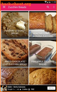 Recipe Zucchini Bread 30+ screenshot