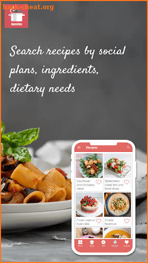 Recipes screenshot