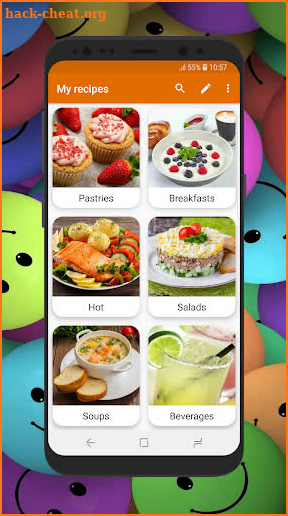 Recipes - Cookbook - Shopping List screenshot