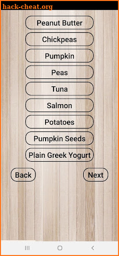 Recipes for losing weight screenshot