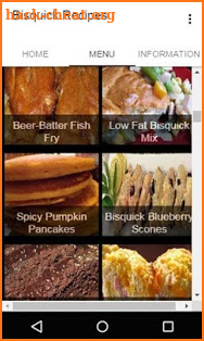 Recipes from Bisquick screenshot