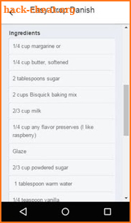 Recipes from Bisquick screenshot