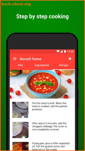 Recipes with photo from Smachno screenshot