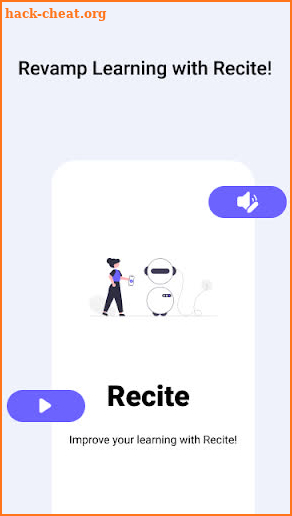 Recite - Text To Speech App for Web & PDF screenshot