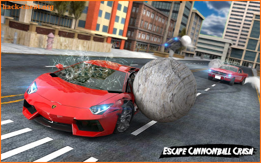 Reckless Car Driving: Rolling Ball Car Crash Drive screenshot