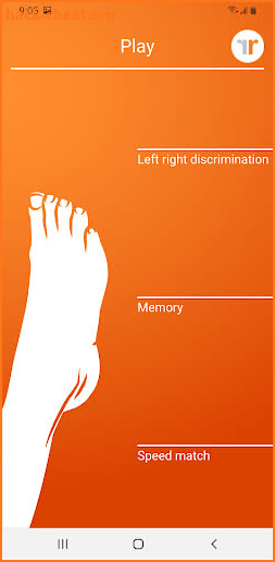 Recognise Foot screenshot