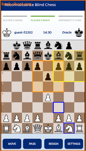 Reconnaissance Blind Chess screenshot