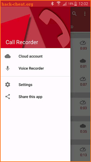 Recorder All My Call Automatic screenshot