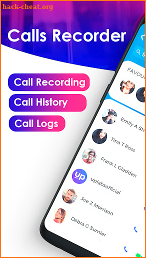 Recording calls screenshot