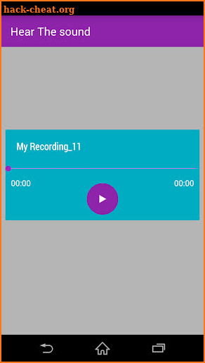 Recording Smartphone One screenshot