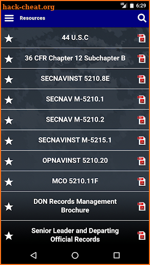 Records Management screenshot