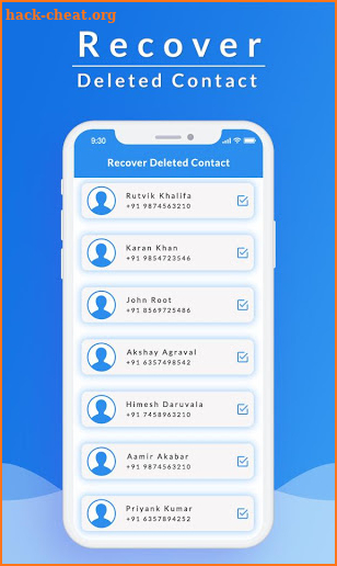 Recover All Deleted Contacts screenshot