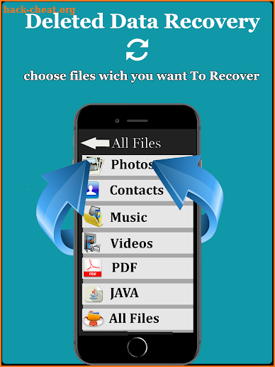 recover all deleted files , data recovery screenshot