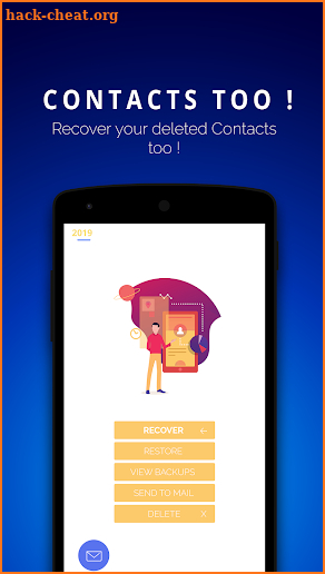 Recover All Deleted Text Messages - Contacts screenshot