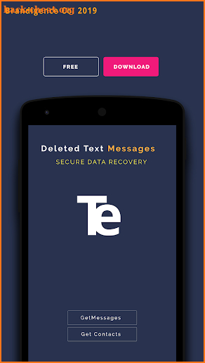 Recover All Deleted Text Messages - Secure data screenshot