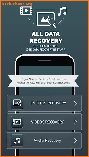 Recover deleted all files: Deleted photo recovery screenshot