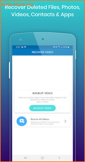 Recover Deleted All Files, Photos, Videos, Contact screenshot