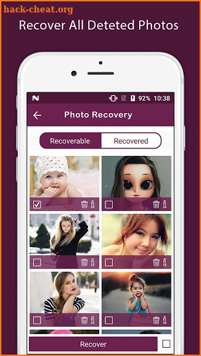 Recover Deleted All Photos, Files And Contacts screenshot