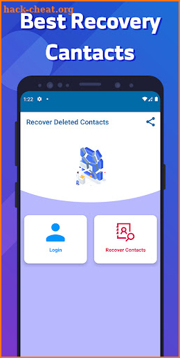 Recover Deleted Contacts screenshot