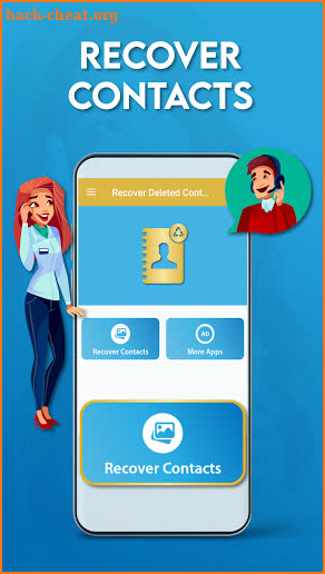 Recover Deleted Contacts- Super Contacts Backup screenshot